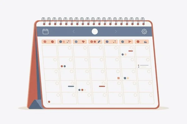 カレンダー Yearly Calendar